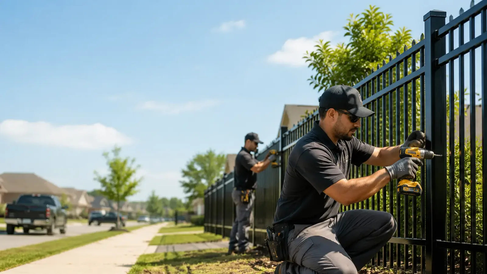 Metal Fence Installation in Lisbon, OH